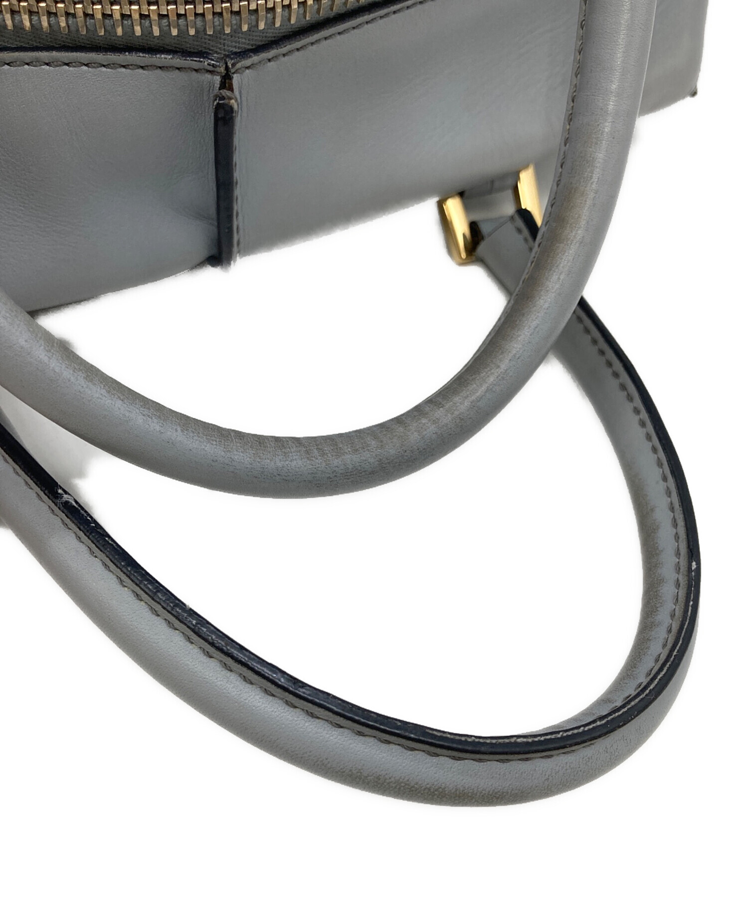中古・古着通販】TOD'S (トッズ) Dキューブ2WAYバッグ ブルー×グリーン