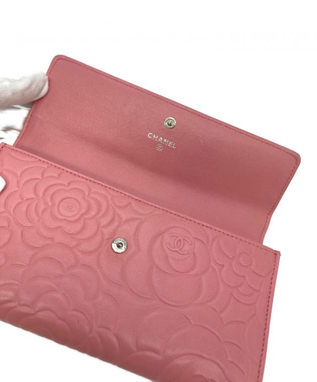 中古・古着通販】CHANEL (シャネル) カメリア モチーフ ラウンド