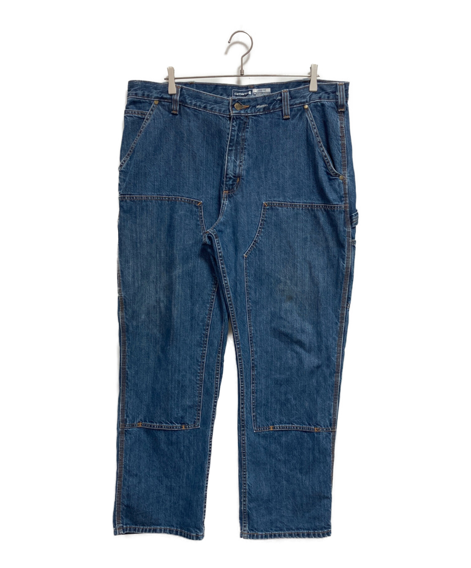 Carhartt カーハート デニム地 エプロン インディゴ 中古・古着通販】CarHartt (カーハート) LOOSE FIT DOUBLE FRONT