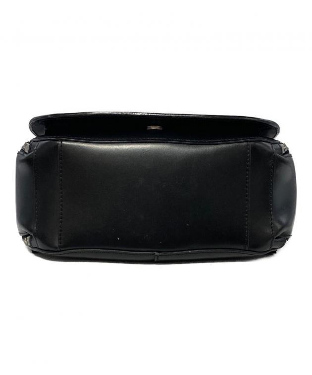 中古・古着通販】DIESEL (ディーゼル) スタッズレザーショルダーバッグ