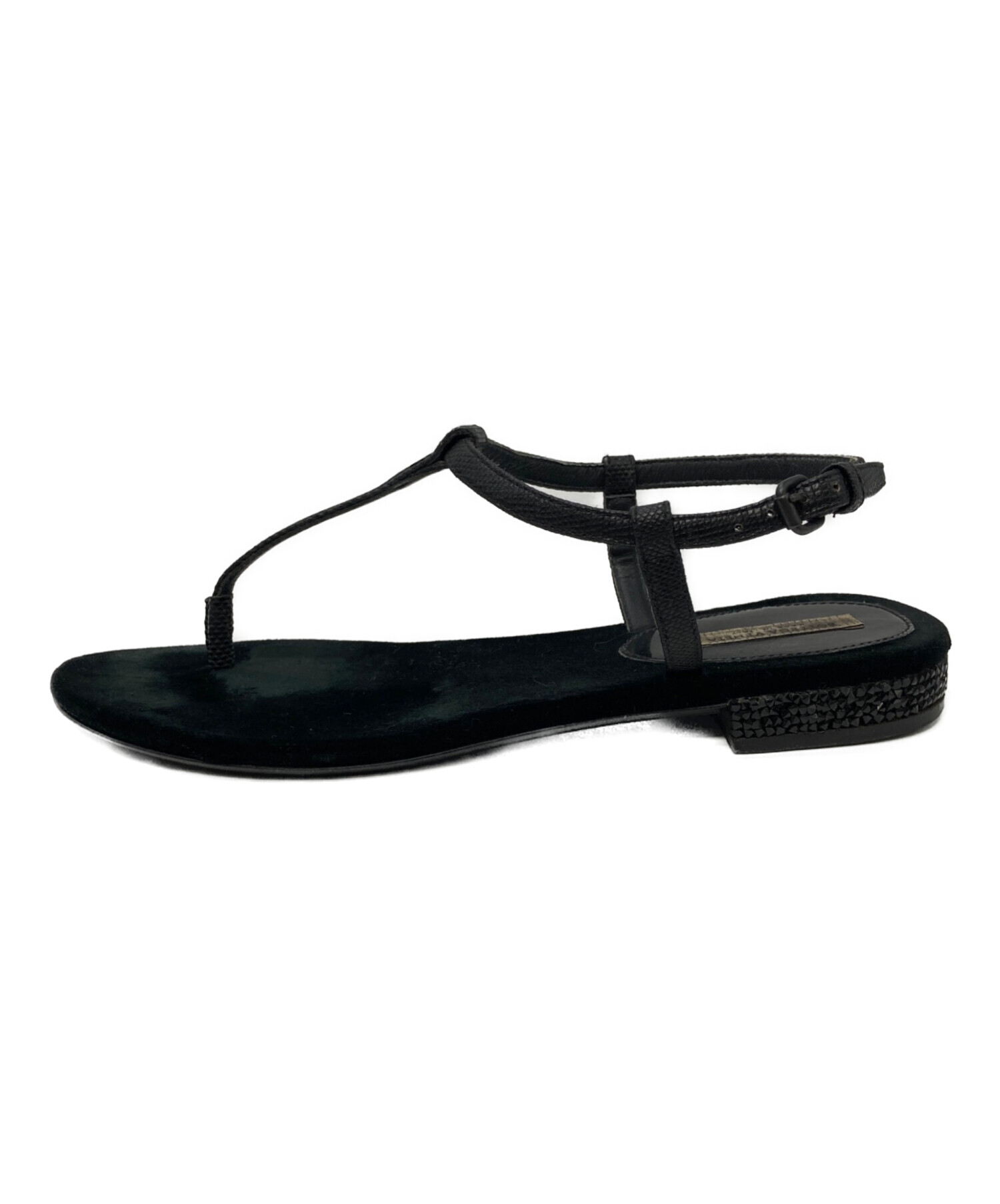 中古・古着通販】BOTTEGA VENETA (ボッテガベネタ) ベロアフラット 