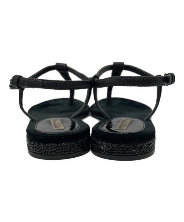 中古・古着通販】BOTTEGA VENETA (ボッテガベネタ) ベロアフラット 