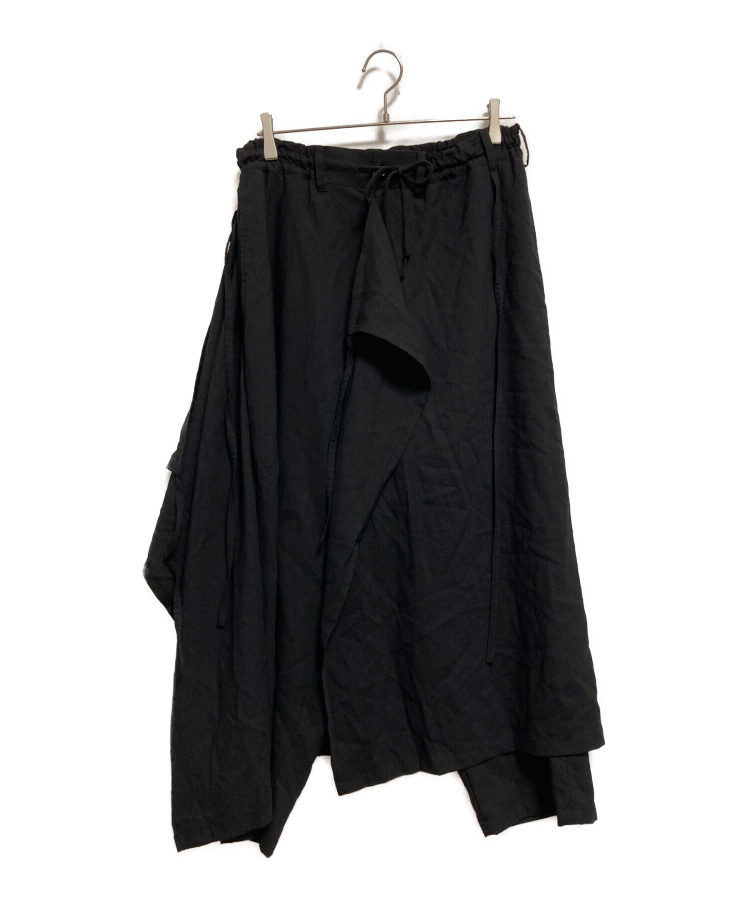 中古・古着通販】GROUND Y (グラウンドワイ) ウールラップパンツ 