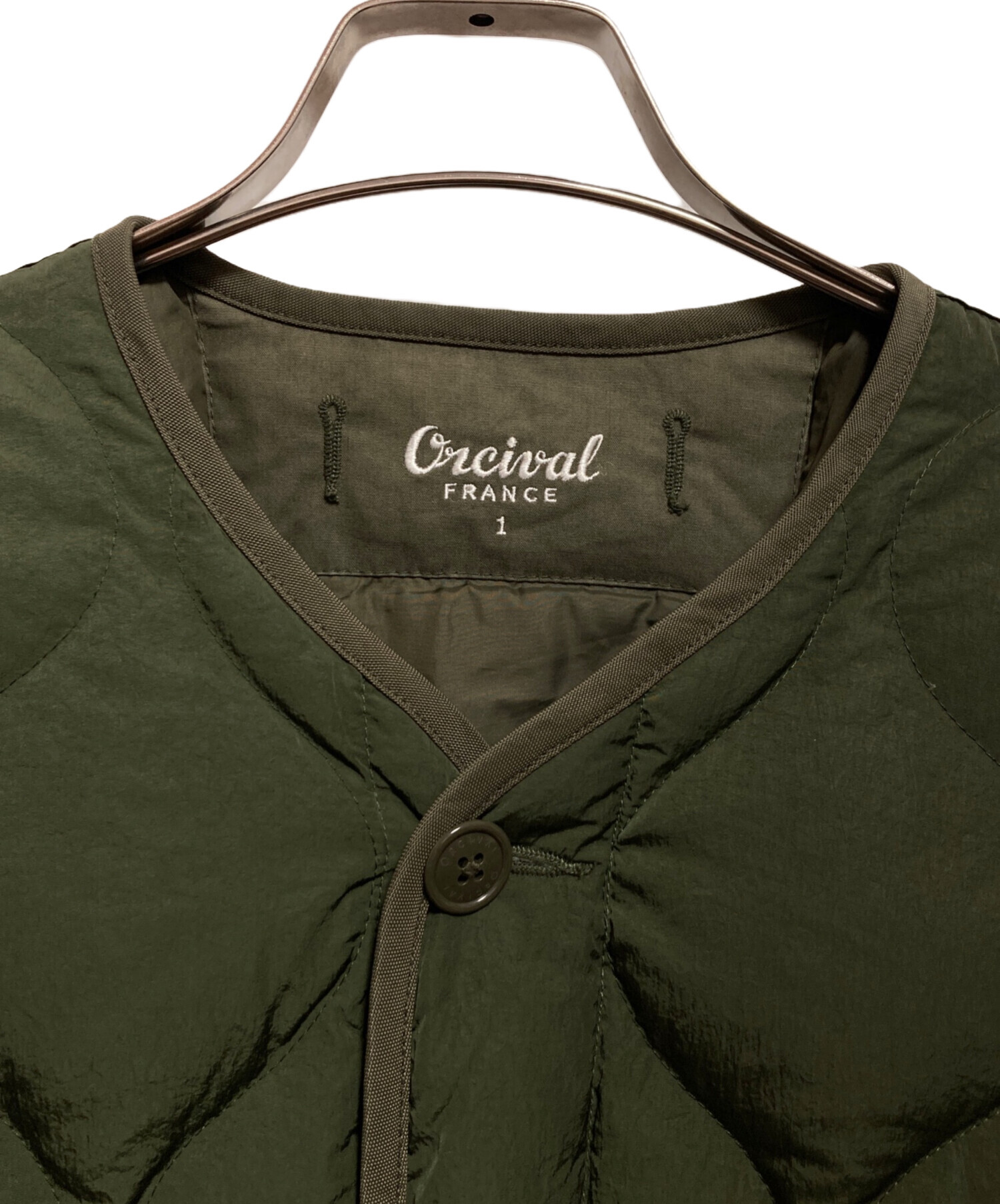 中古・古着通販】ORCIVAL (オーシバル) リモンタナイロン ノーカラー 