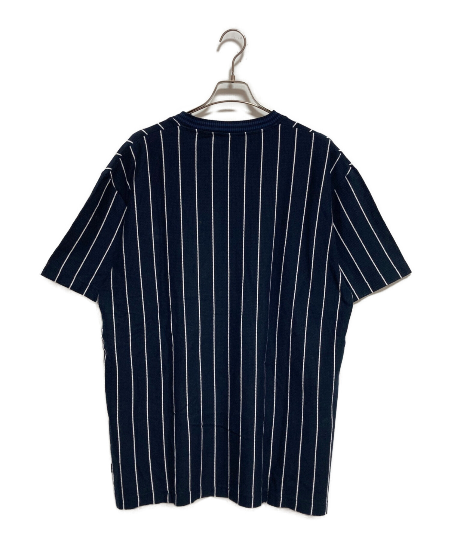中古・古着通販】BOSS (ボス) Tessin ストライプメッシュtシャツ