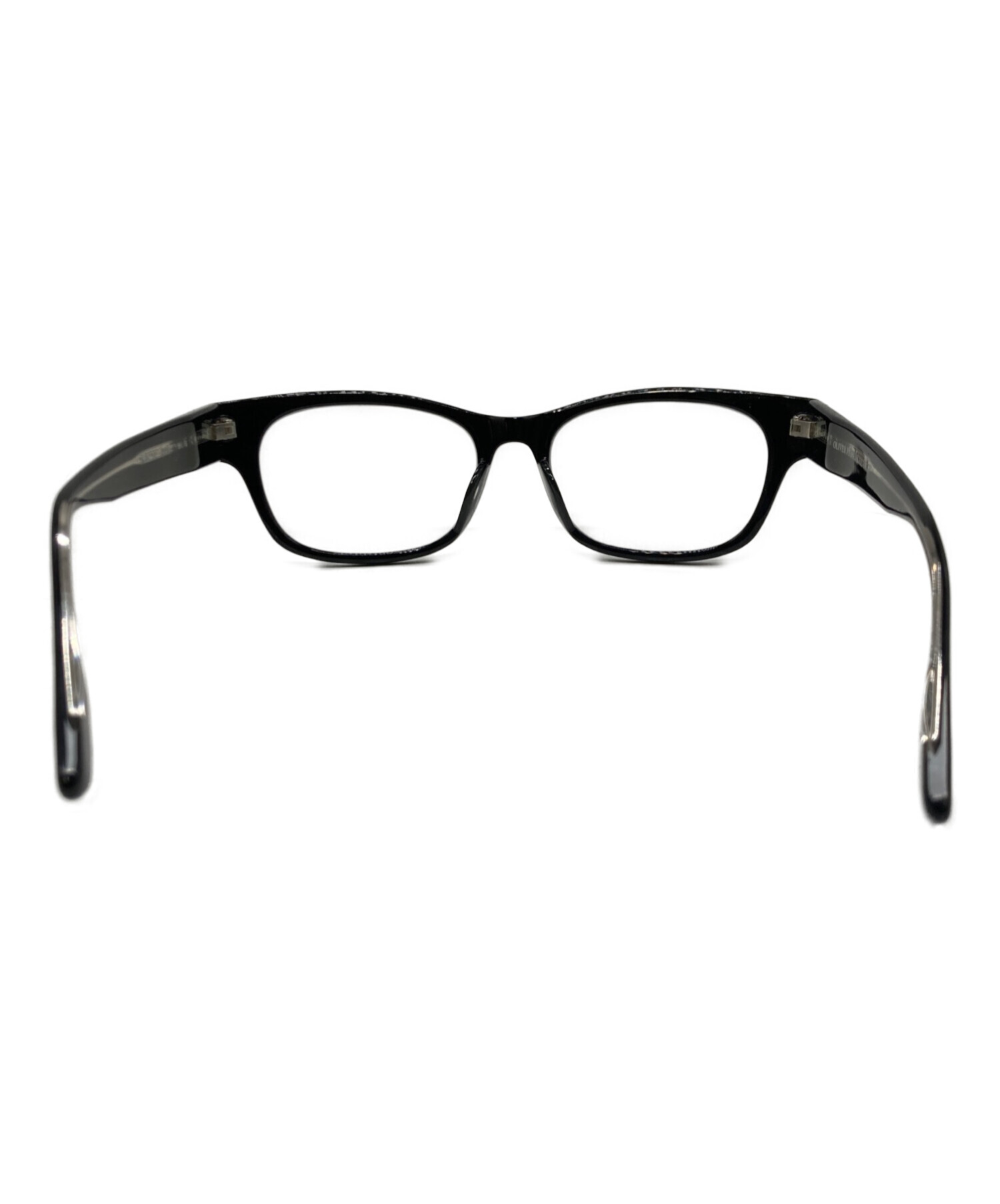 中古・古着通販】OLIVER PEOPLES (オリバーピープルズ) 眼鏡 ブラック