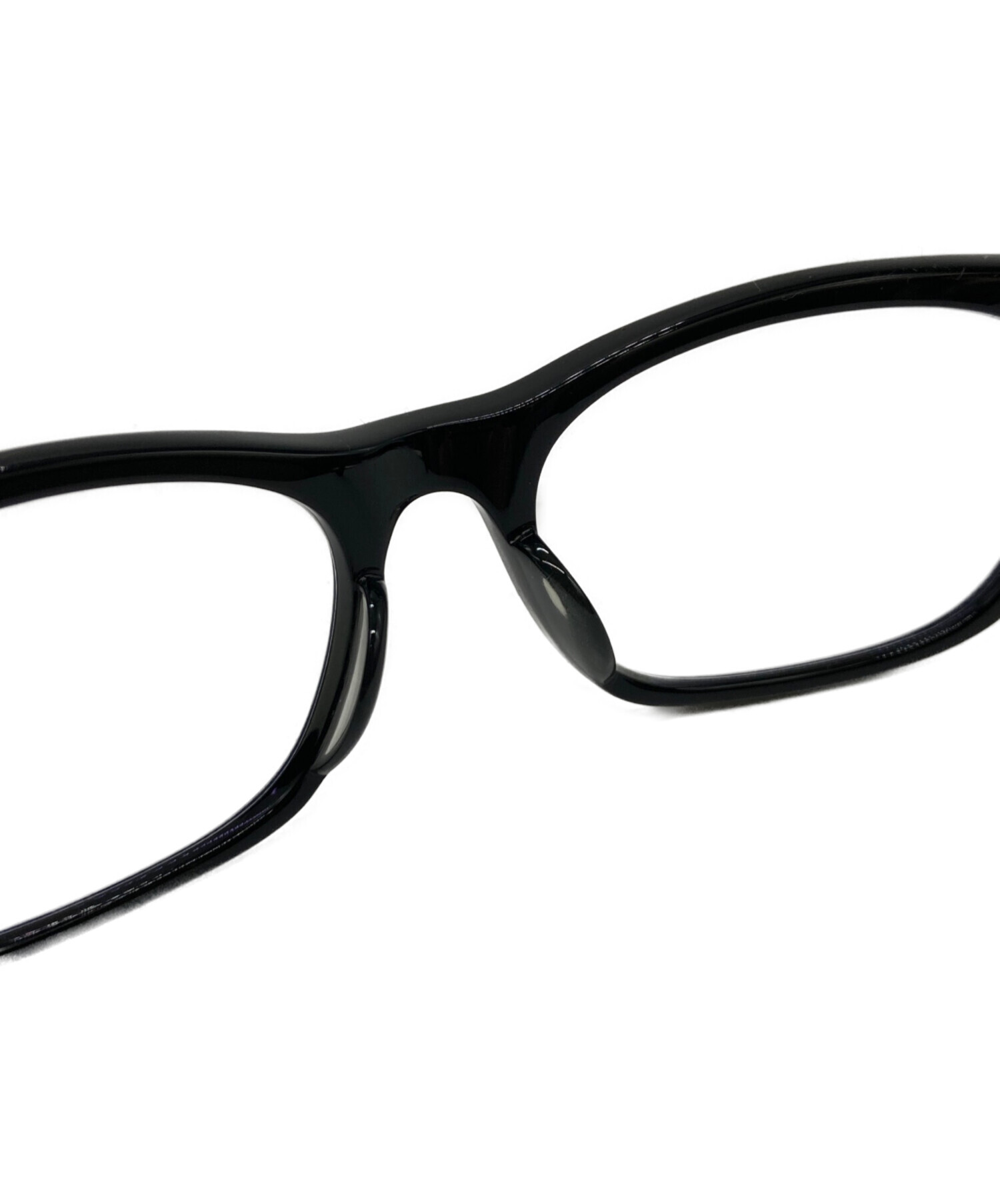 中古・古着通販】OLIVER PEOPLES (オリバーピープルズ) 眼鏡 ブラック
