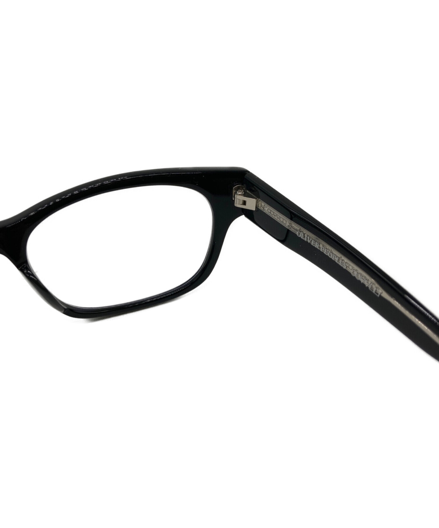 OLIVER PEOPLES オリバーピープルズ メガネ - 黒 【古着】【中古】 中古・古着通販】OLIVER PEOPLES (オリバーピープルズ) 眼鏡 ブラック