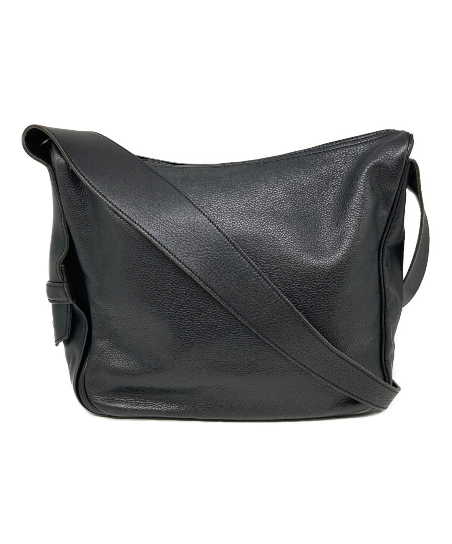 ショルダーバッグ ロンシャン LONGCHAMP ブラック レザー - エクストラ 