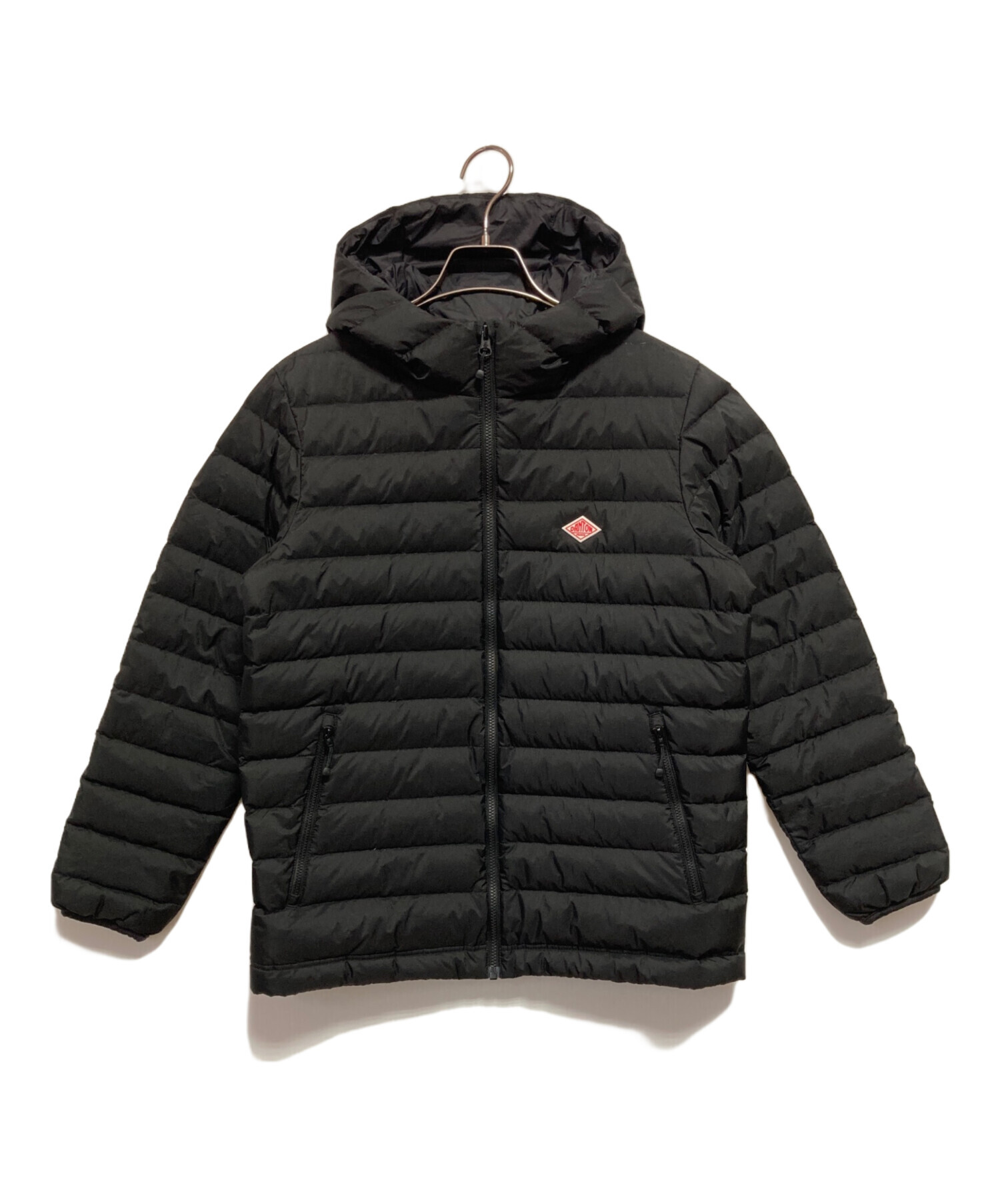 中古・古着通販】DANTON (ダントン) MIDDLE DOWN ブラック サイズ:36 