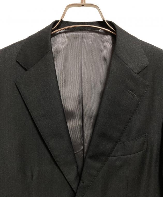 中古・古着通販】BEAMS F (ビームスエフ) ソリッドスーツ ブラック