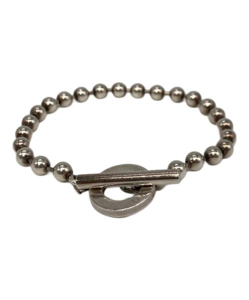 中古・古着通販】GUCCI (グッチ) ボールチェーンブレスレット シルバー