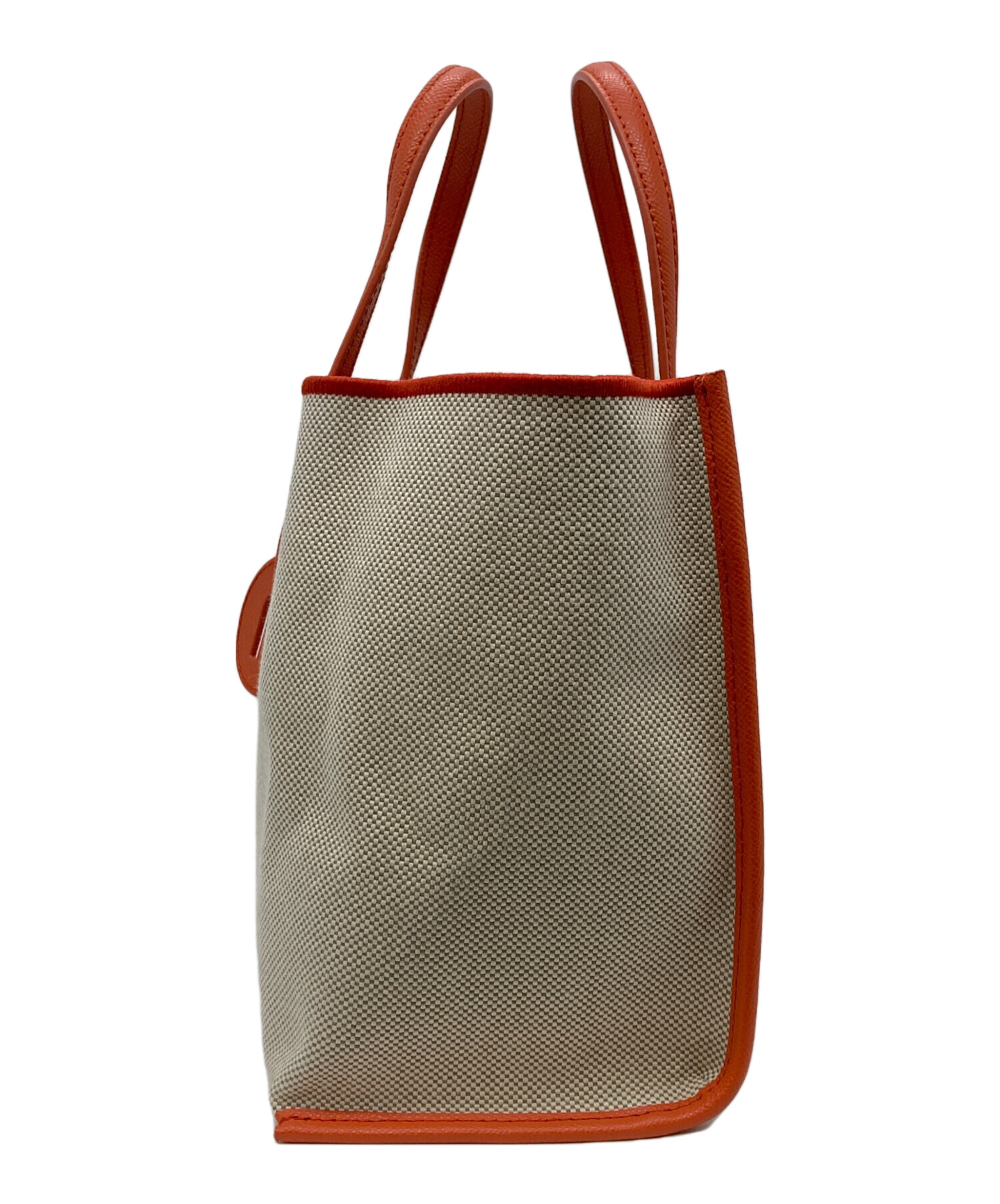 FURLA キャンバスバック 中古・古着通販】FURLA (フルラ) キャンバストートバッグ ベージュ