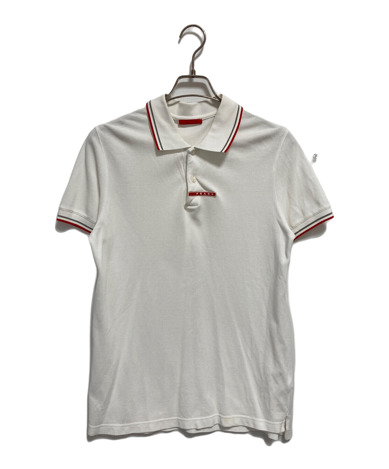 中古・古着通販】PRADA SPORTS (プラダスポーツ) ラバロゴーポロシャツ