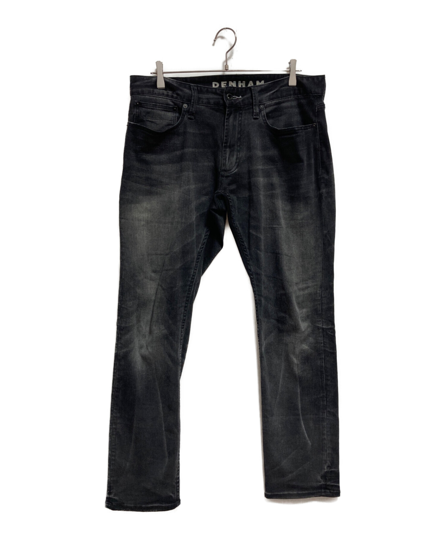中古・古着通販】Denham (デンハム) デニムパンツ ブラック サイズ 