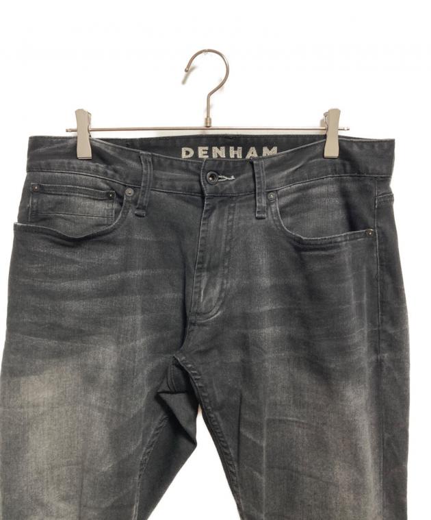 中古・古着通販】Denham (デンハム) デニムパンツ ブラック サイズ