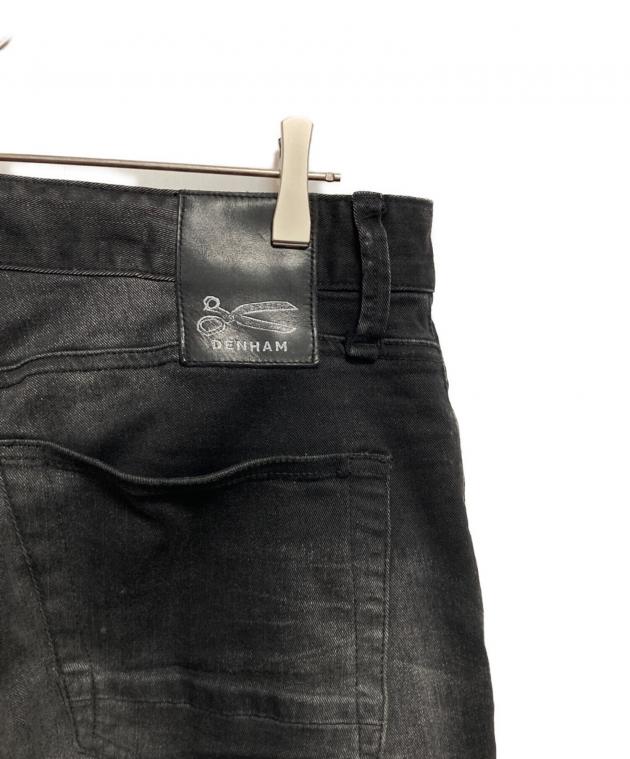 中古・古着通販】Denham (デンハム) デニムパンツ ブラック サイズ