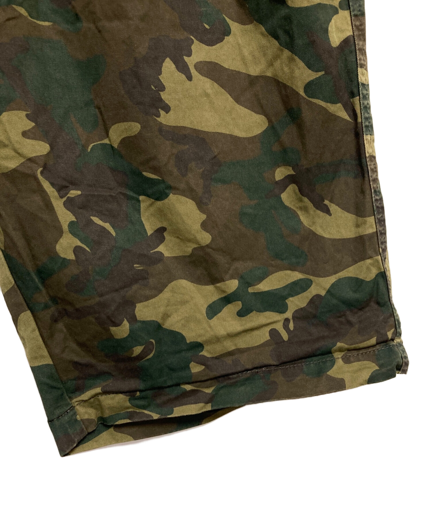 中古・古着通販】stussy (ステューシー) カモフラショートパンツ