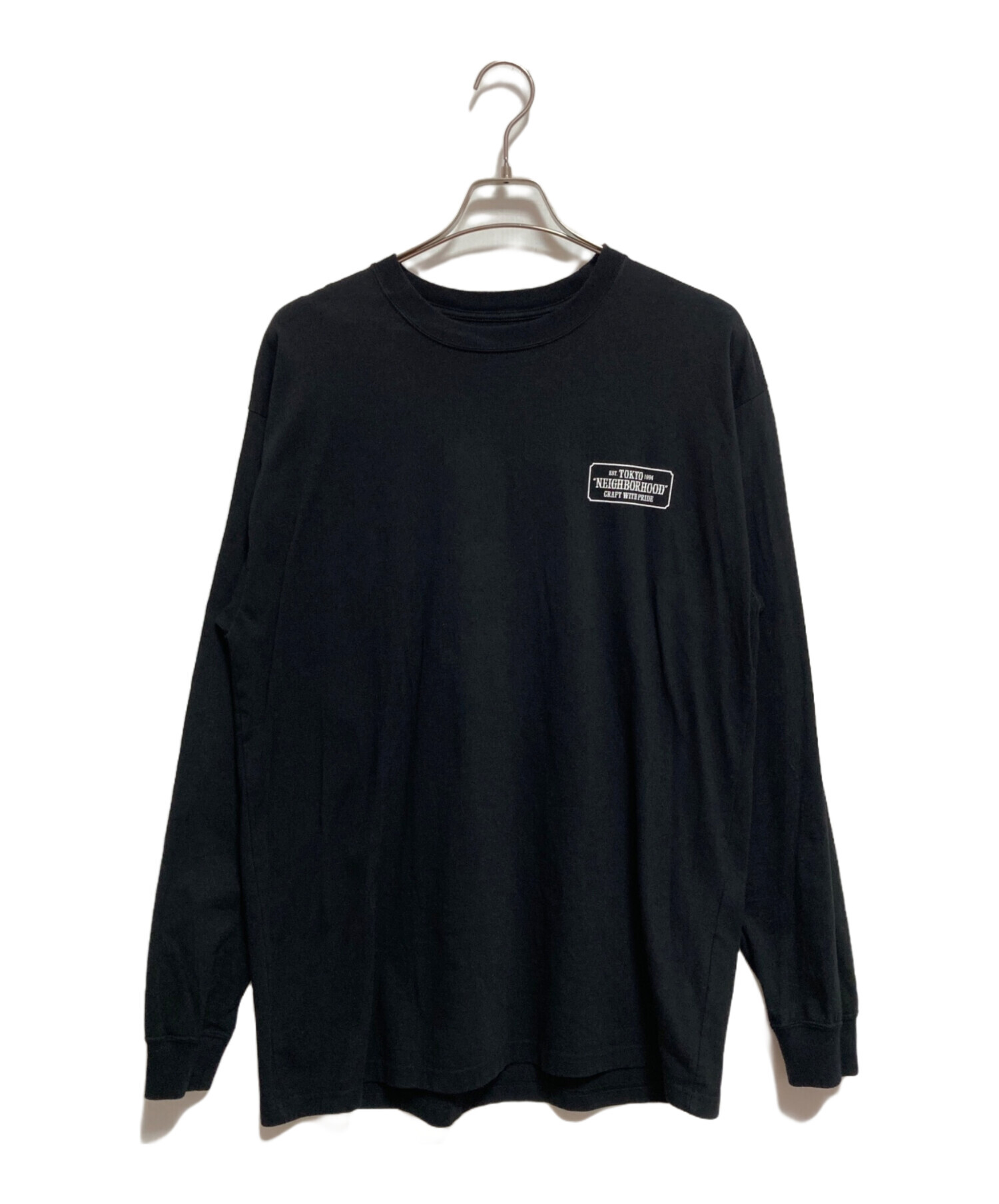 NEIGHBORHOOD ロングスリーブTシャツ　L 中古・古着通販】NEIGHBORHOOD (ネイバーフッド) ロゴロングスリーブT