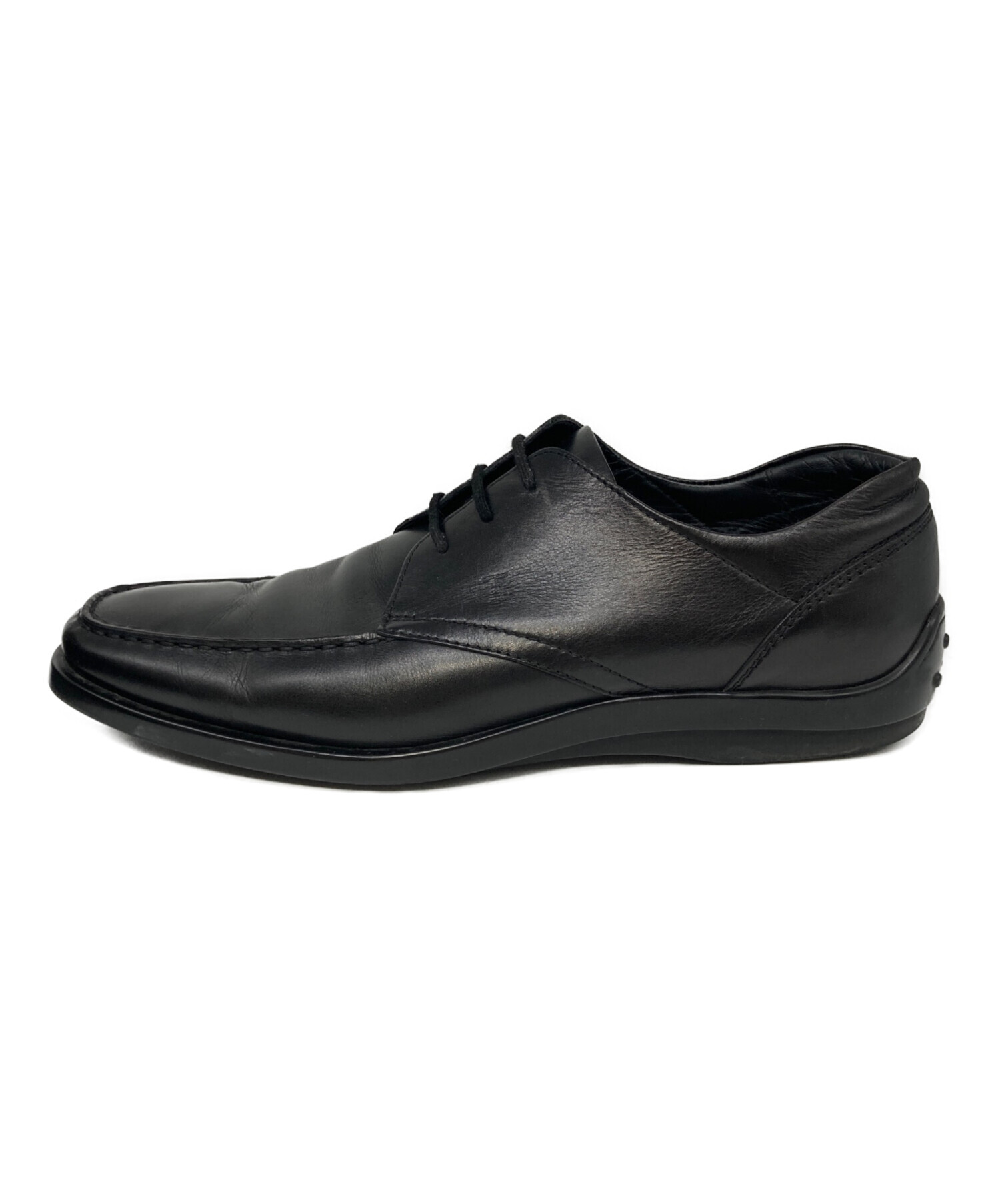 中古・古着通販】TOD'S (トッズ) レザーシューズ ブラック サイズ:8