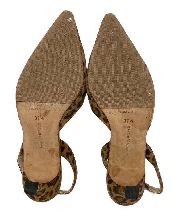 中古・古着通販】Manolo Blahnik (マノロブラニク) レオパード柄