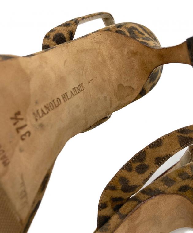 中古・古着通販】Manolo Blahnik (マノロブラニク) レオパード柄