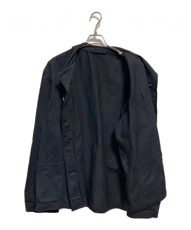 中古・古着通販】USED (ユーズド) ワークジャケット ブラック サイズ