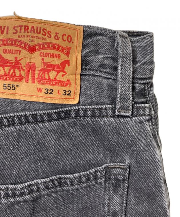中古・古着通販】LEVI'S (リーバイス) 555デニムパンツ グレー サイズ