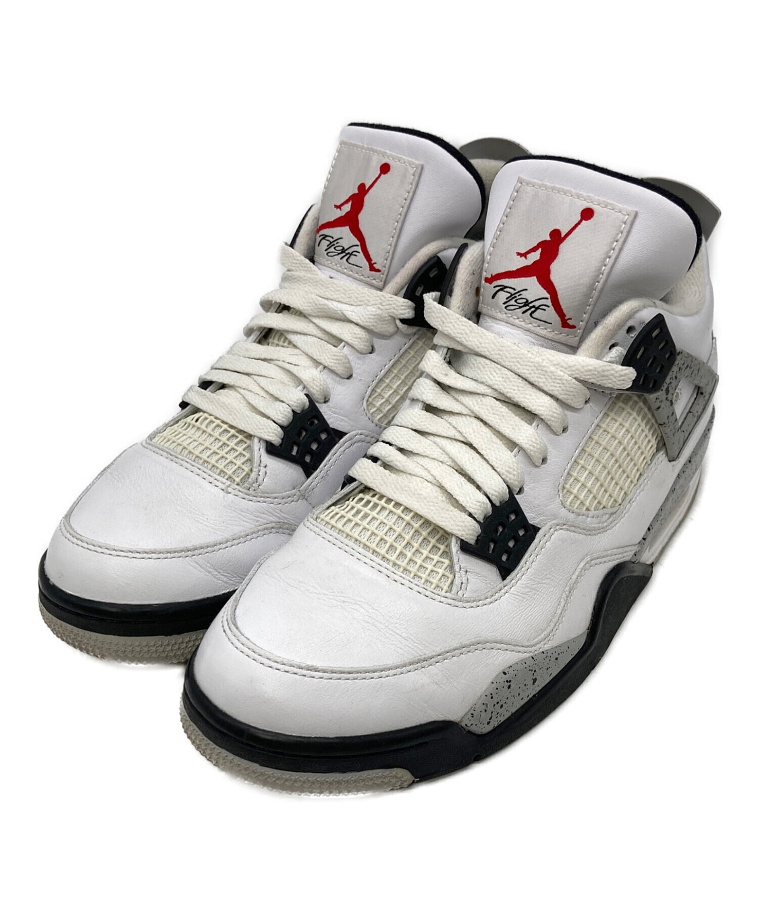 中古・古着通販】NIKE (ナイキ) Air Jordan 4 Retro ホワイト サイズ