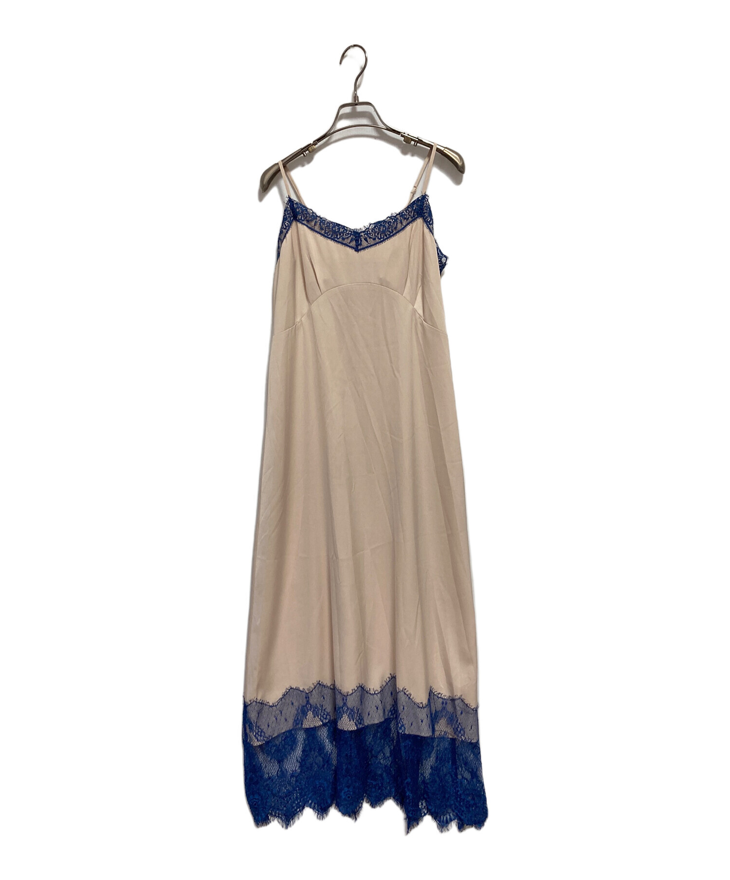 中古・古着通販】Ameri (アメリ) DOT FLOWER VEIL DRESS ホワイト