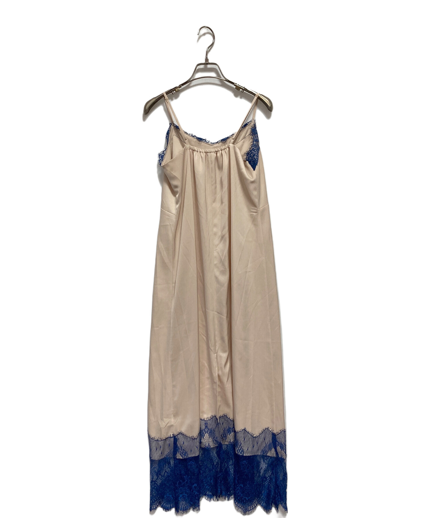 中古・古着通販】Ameri (アメリ) DOT FLOWER VEIL DRESS ホワイト