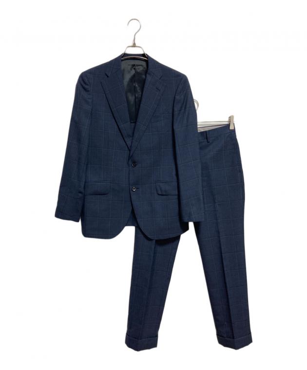定価7万＊新品✨ALEXANDER JULIAN 3ピース ネイビー スーツ L 中古・古着通販】ALEXANDER JULIAN (アレキサンダージュリアン
