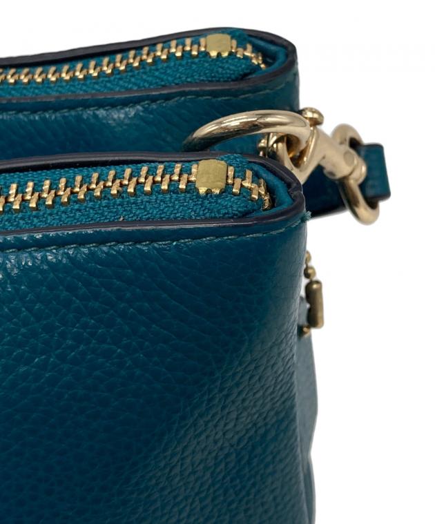 中古・古着通販】COACH (コーチ) レイラショルダーバッグ ブルー