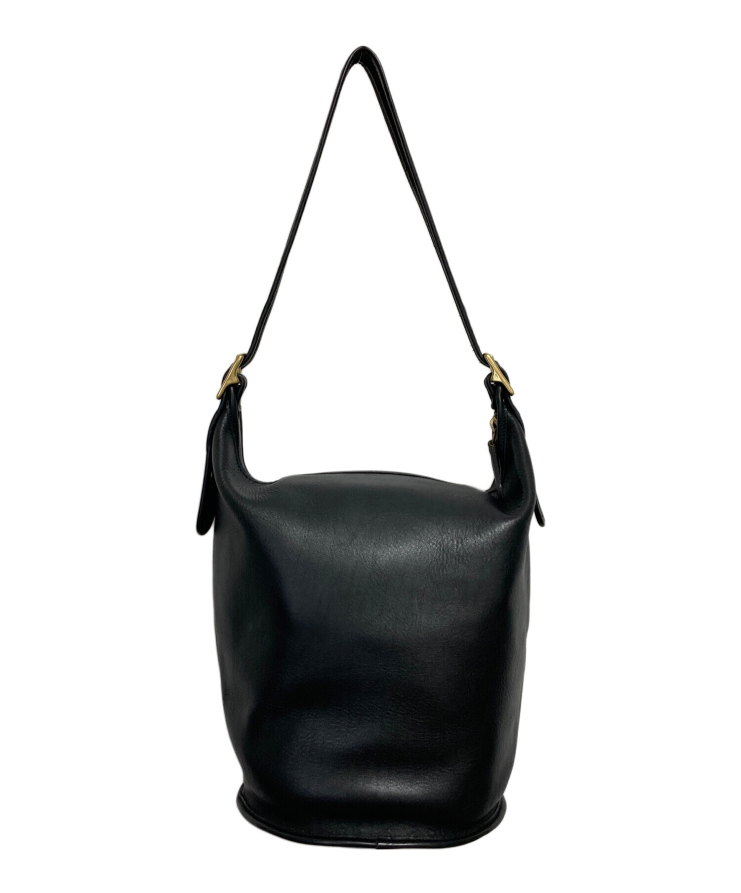 中古・古着通販】COACH (コーチ) ワンショルダーバッグ ブラック