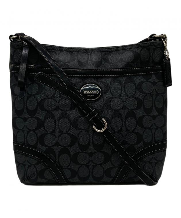 中古・古着通販】COACH (コーチ) ショルダーバッグ ブラック｜ブランド