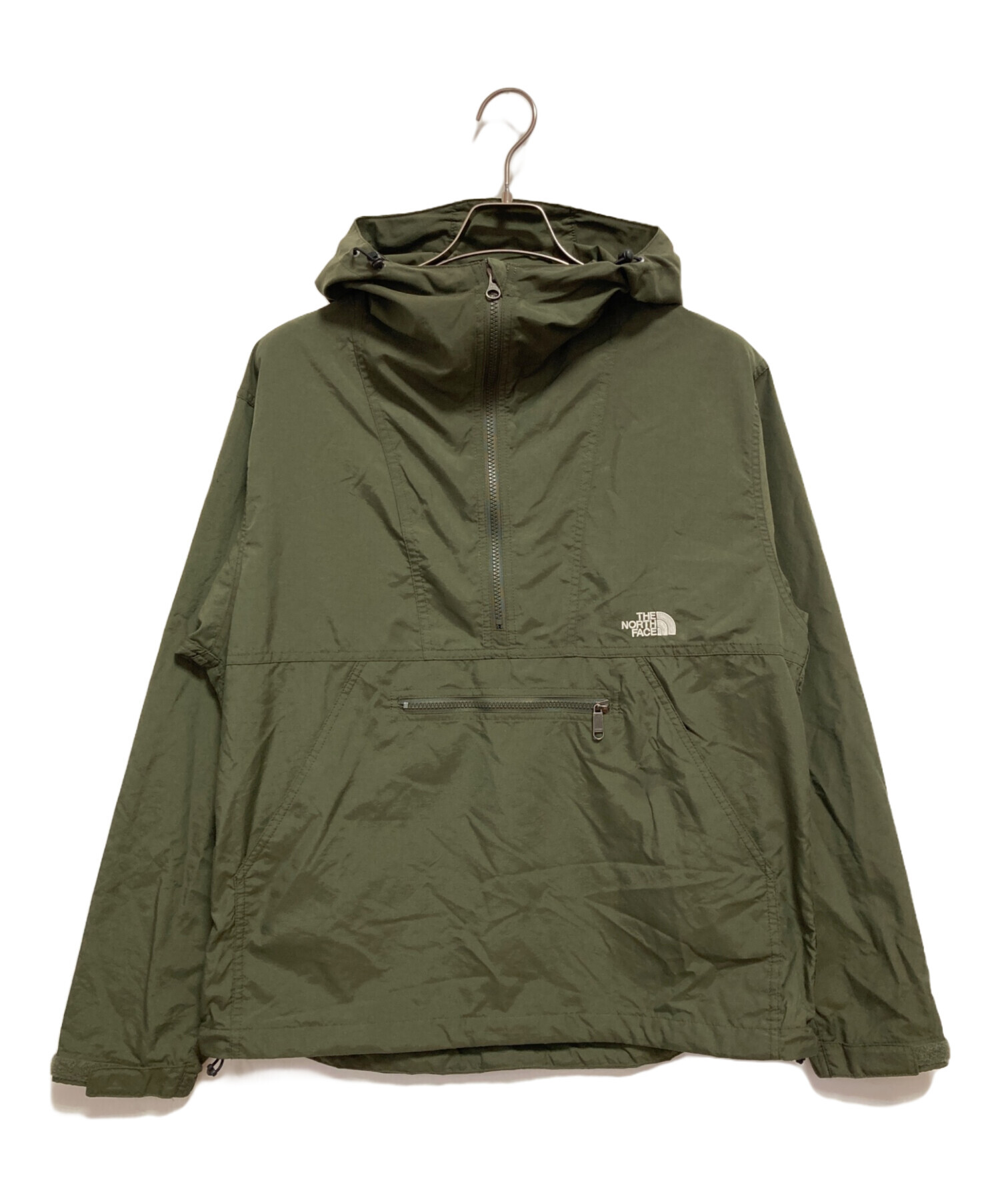 THE NORTH FACE コンパクト　アノラック　S グリーン 中古・古着通販】THE NORTH FACE (ザ ノース フェイス) コンパクト