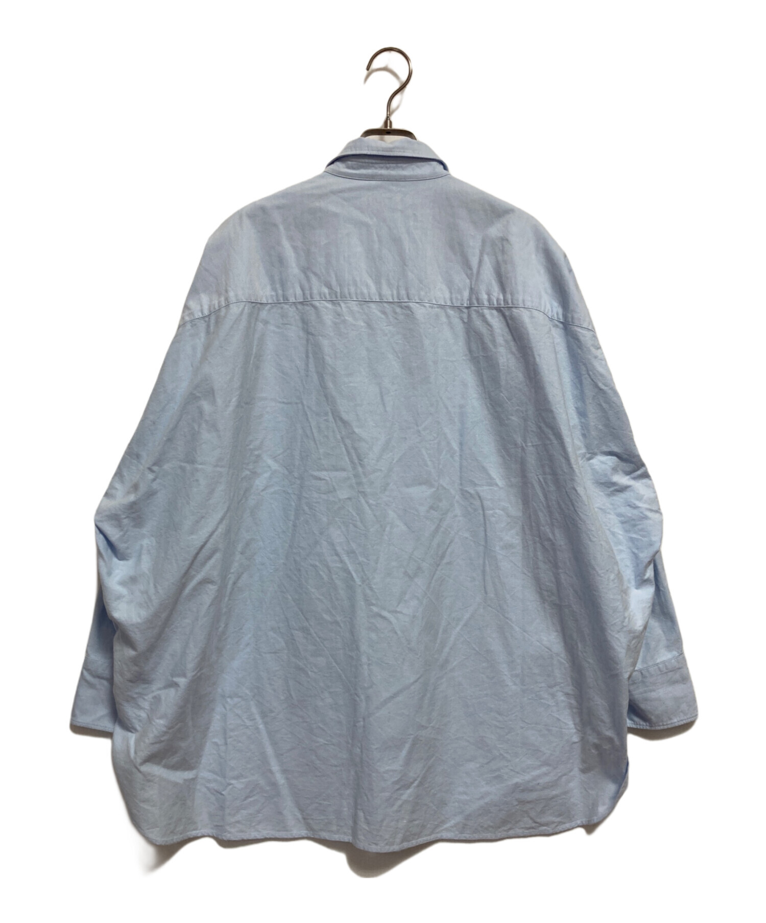 Plage - Plage プラージュ ベスト -(M位) グレー 【古着】【中古】 中古・古着通販】Plage (プラージュ) Soft Oxford Long シャツ ブルー