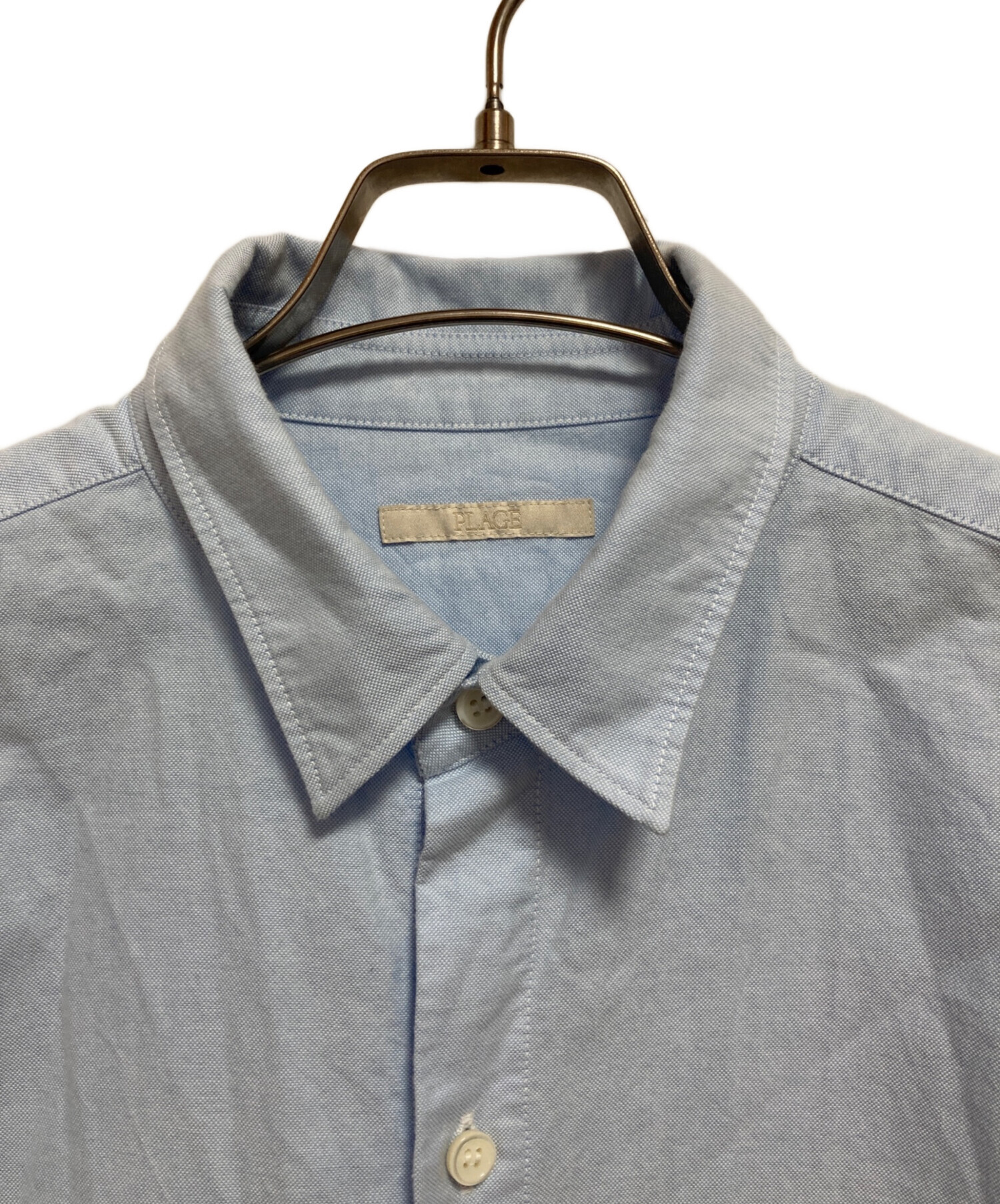 中古・古着通販】Plage (プラージュ) Soft Oxford Long シャツ ブルー