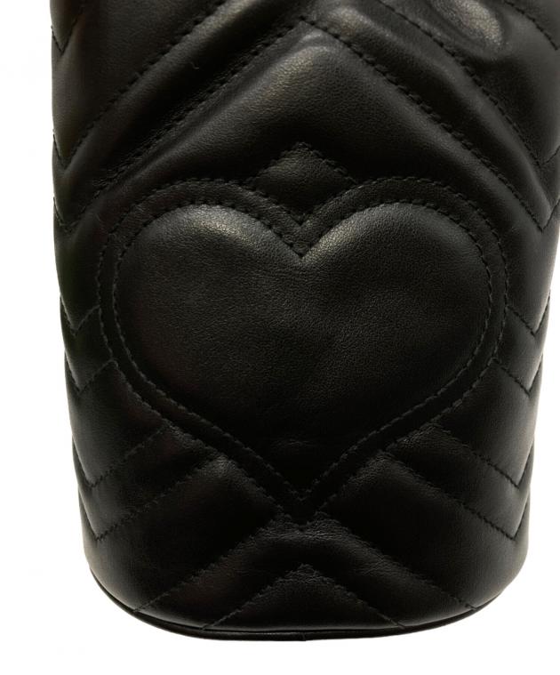 中古・古着通販】GUCCI (グッチ) GGマーモント スモールバケットバッグ