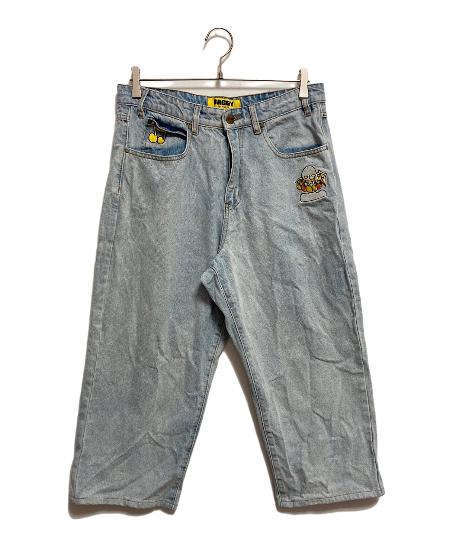 中古・古着通販】Butter (バター) バギーデニムパンツ インディゴ 