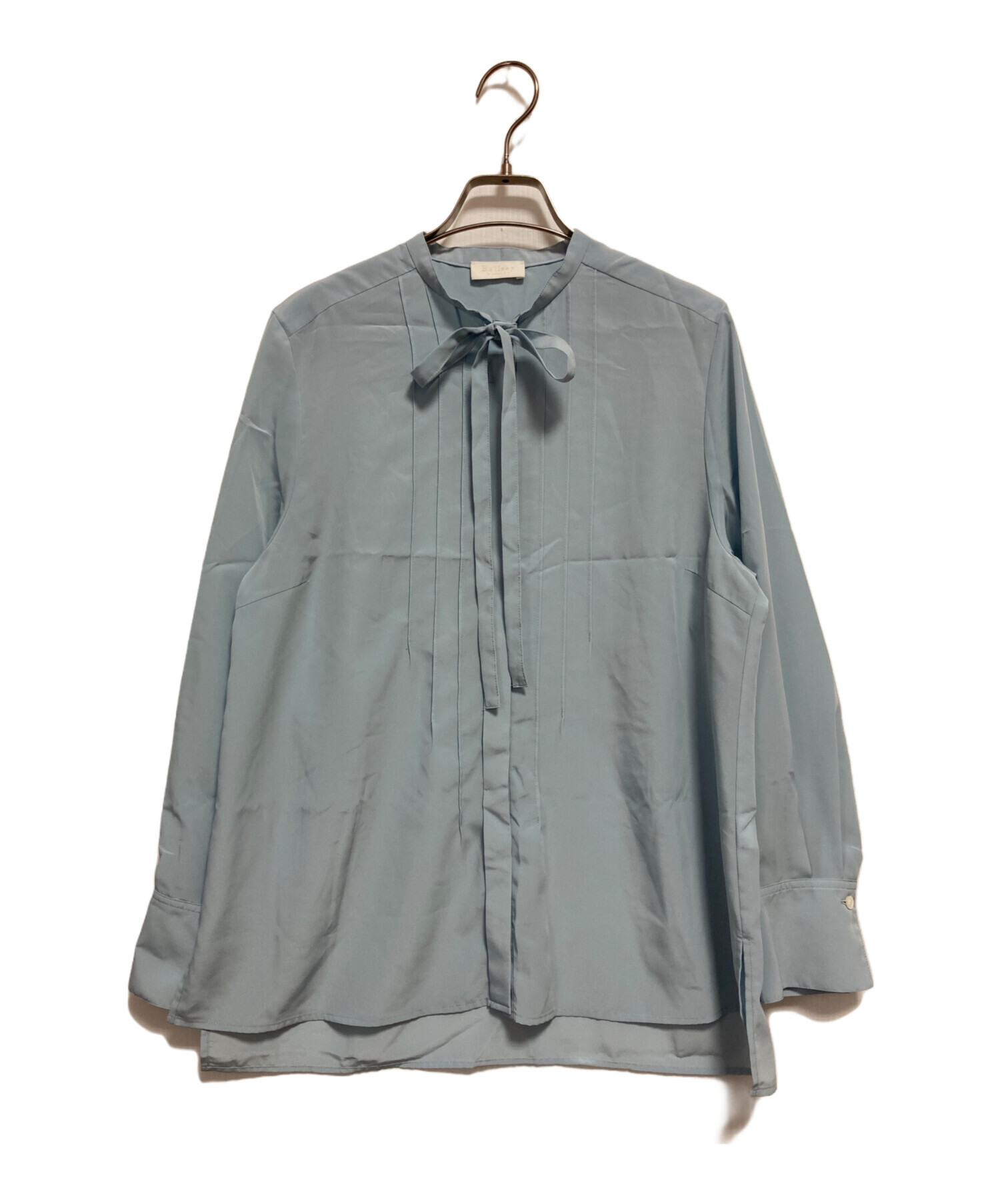 中古・古着通販】BALLSEY (ボールジィ) クリアデシン ボウタイブラウス