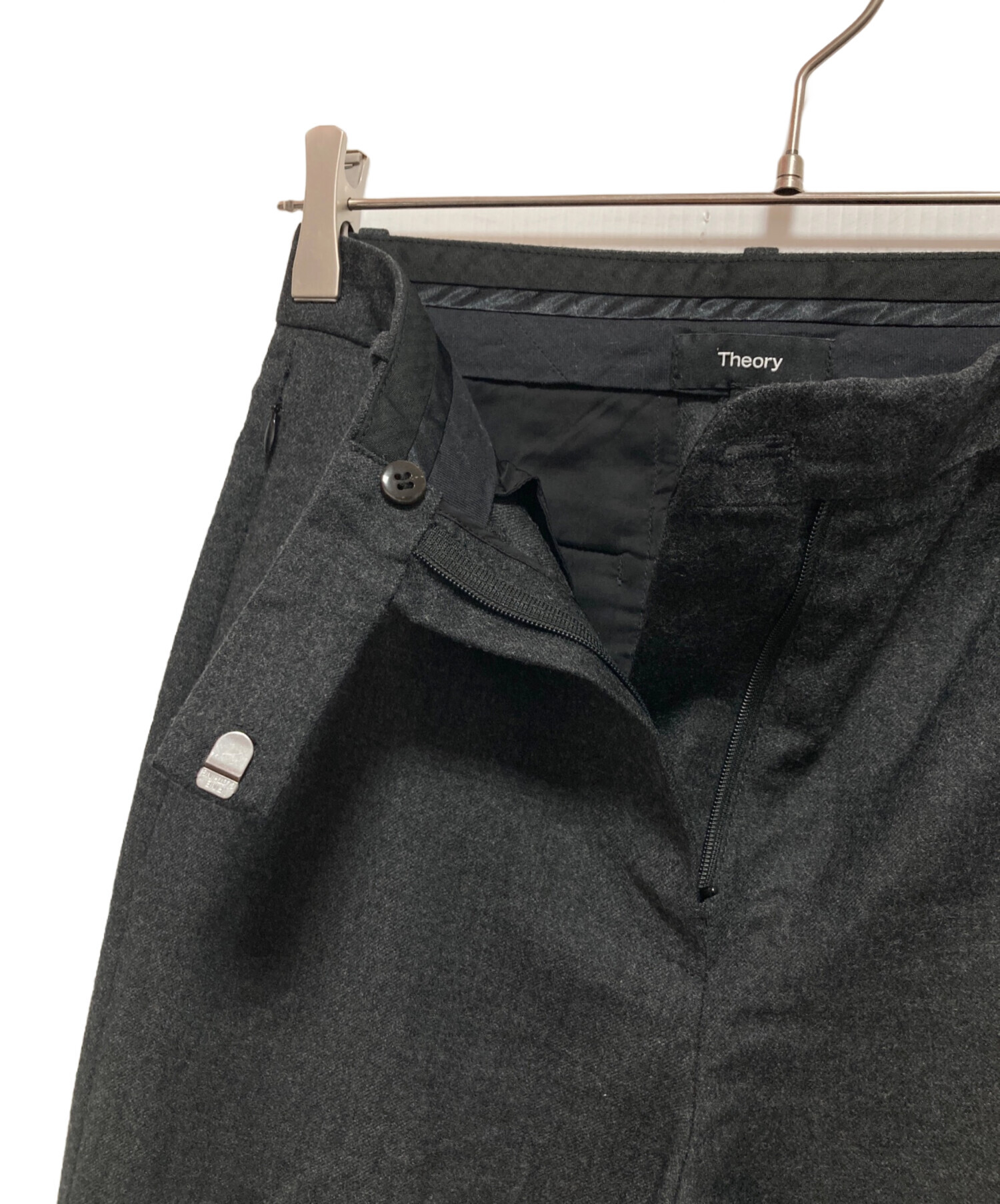 中古・古着通販】theory (セオリー) Sleek Flannel HW Taper Pant W J