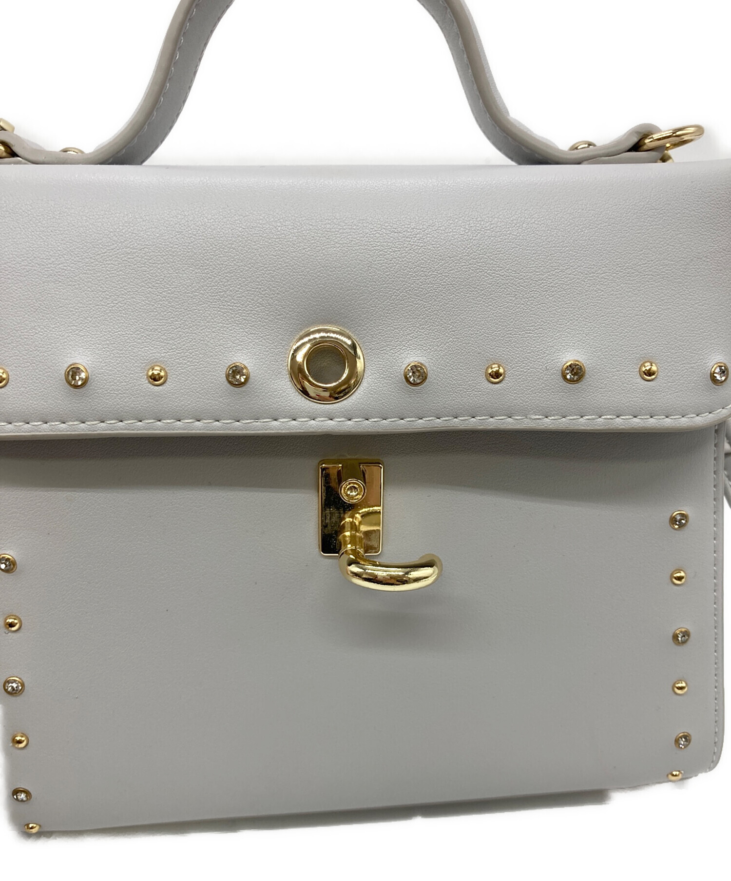 中古・古着通販】DIANA (ダイアナ) ビジュースタッズショルダーバッグ