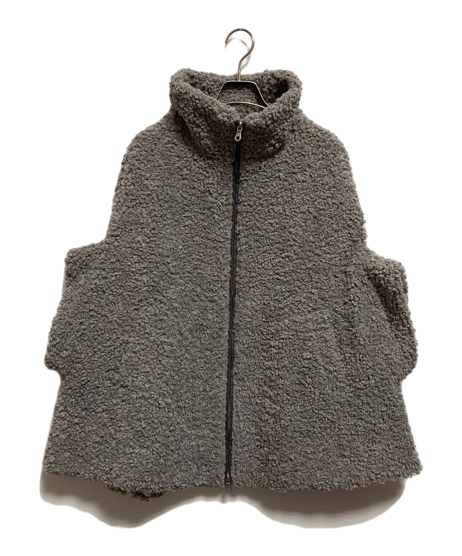 1/5までお値下げ‼️美品♡three dotsプードルボア ダッフルコート 中古・古着通販】THREE DOTS (スリードッツ) プードルボアポンチョ