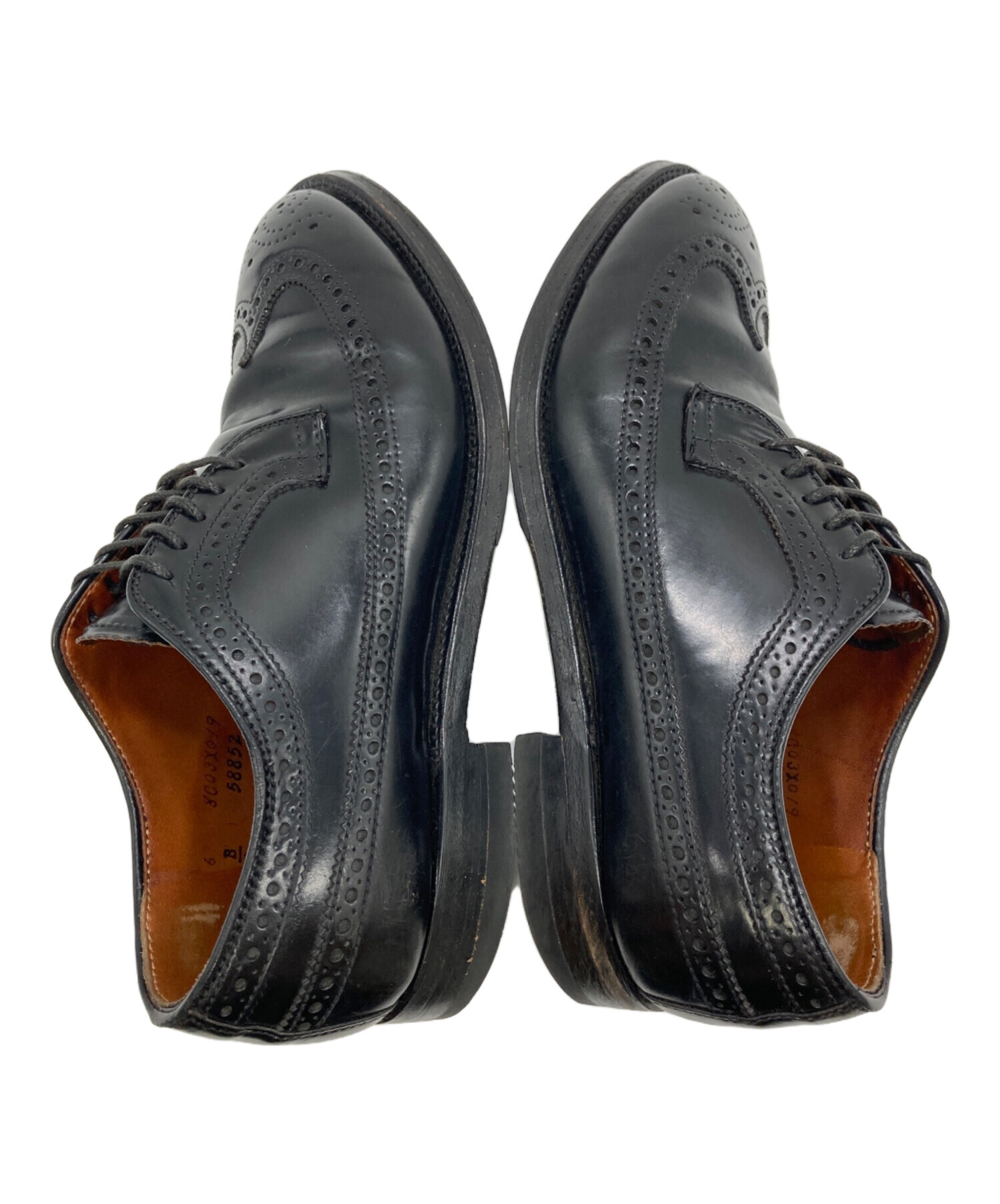 ALDEN オールデン ビジネス・ドレスシューズ 29cm 黒 【古着】【中古】【送料無料】 中古・古着通販】Alden (オールデン) ブラックコードバンウィング