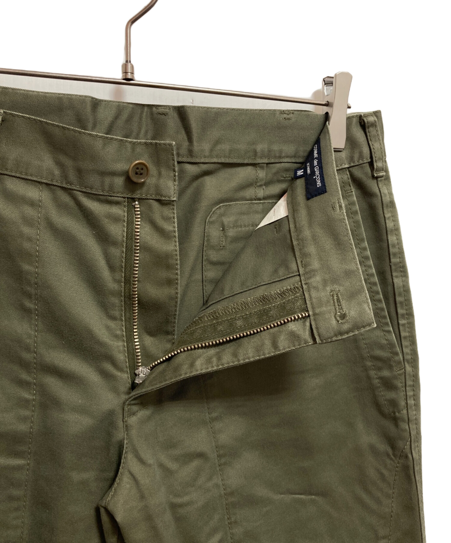 COMME des GARÇONS HOMME コットンパンツ AD2009 L 中古・古着通販】COMME des GARCONS HOMME (コムデギャルソン オム
