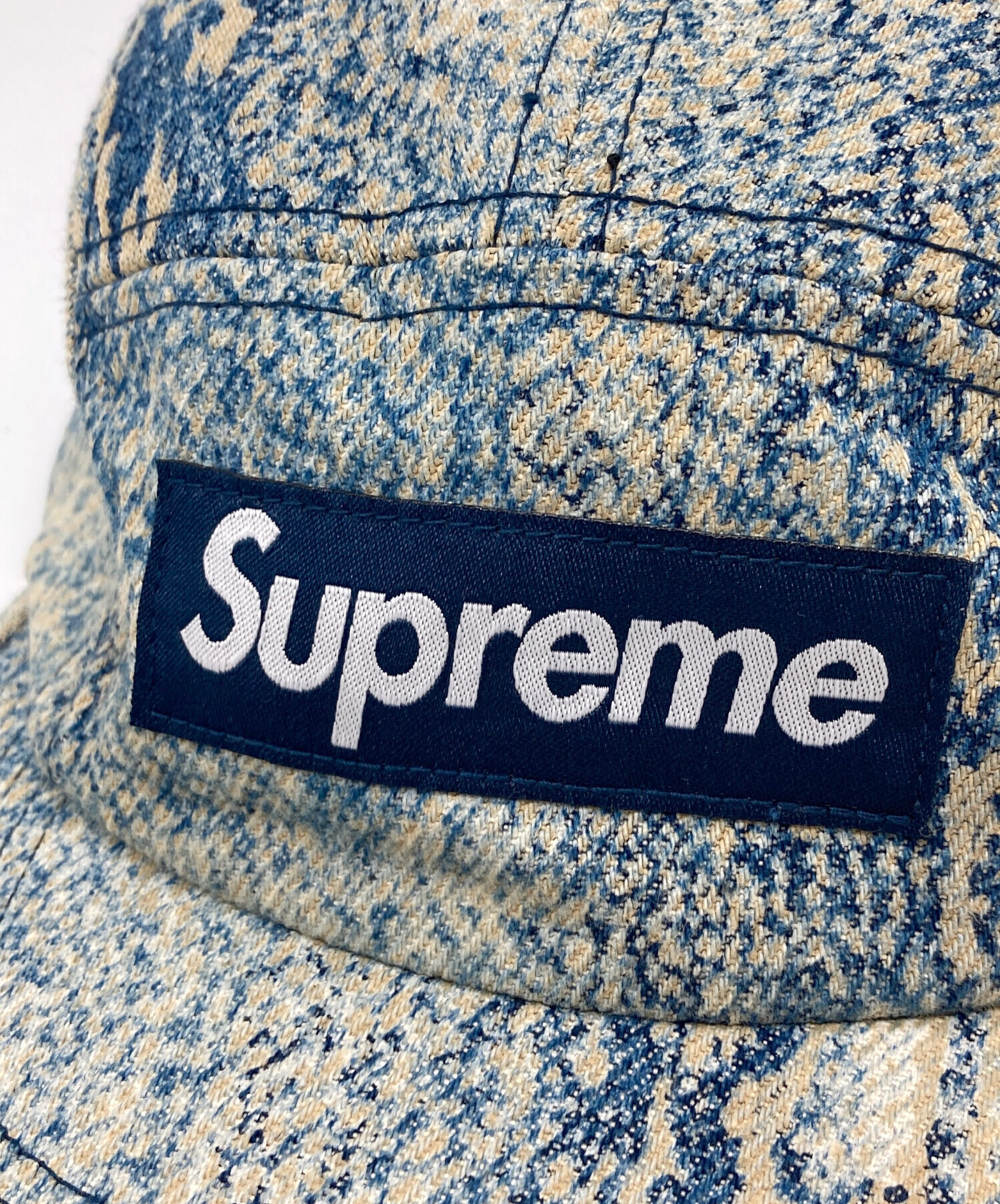 中古・古着通販】Supreme (シュプリーム) 24FW Denim Camp Cap SNAKE