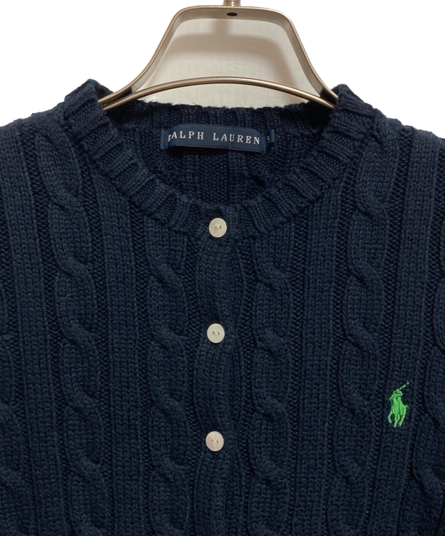 中古・古着通販】RALPH LAUREN (ラルフローレン) ケーブルニット