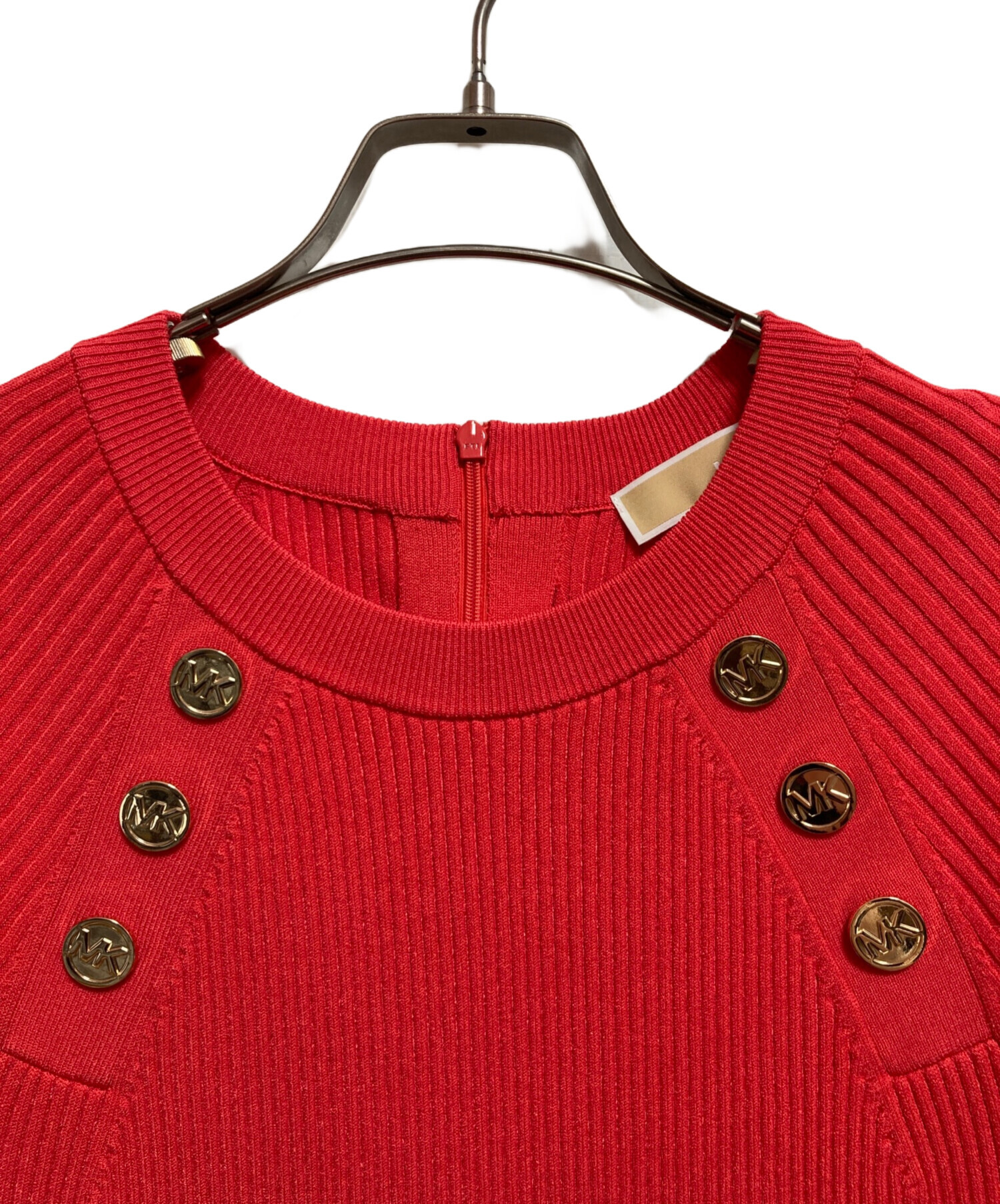 中古・古着通販】MICHAEL KORS (マイケルコース) 半袖ニットワンピース