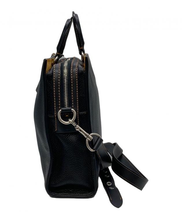 ⭐希少モデル⭐OLD COACH ブリーフケース 2WAY 鍵付き ブラック 中古・古着通販】COACH (コーチ) 2WAYブリーフケース ブラック